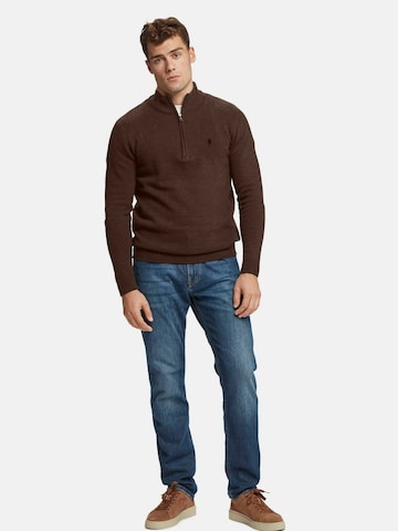 MCS Pullover 'Axel' i brun