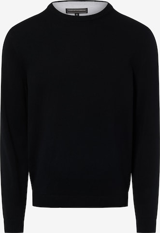 Finshley & Harding Pullover in Schwarz: Vorderseite