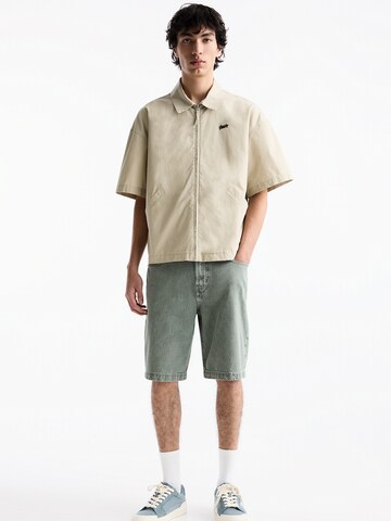 Largi Jeans de la Pull&Bear pe verde