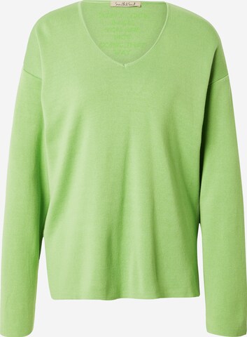 Smith&Soul Sweater in Green: front