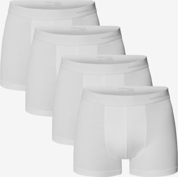 Blackspade Boxer shorts ' Basic ' in White: front