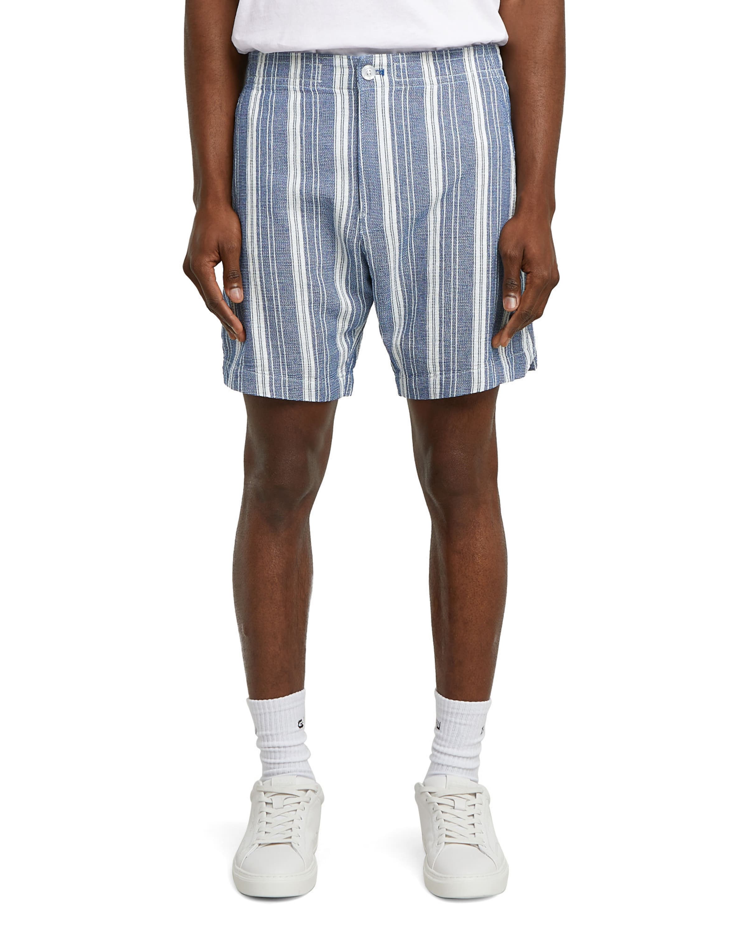 G-STAR Regular Pants in Blue: front