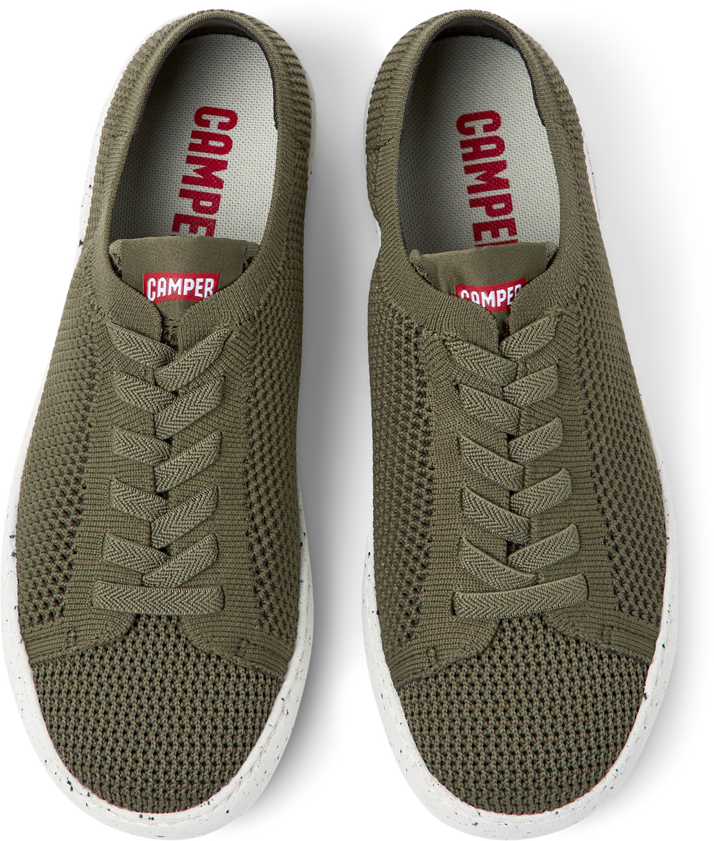 CAMPER Sneaker low 'Peu Touring' in Grün