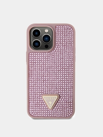 GUESS Case in Pink: front