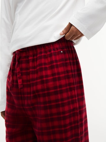 TOMMY HILFIGER Pajama Pants in Red