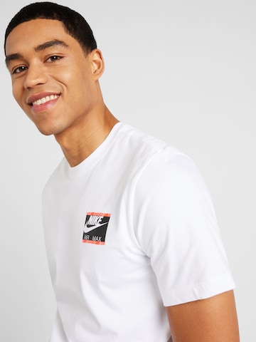 T-Shirt 'AIR' Nike Sportswear en blanc