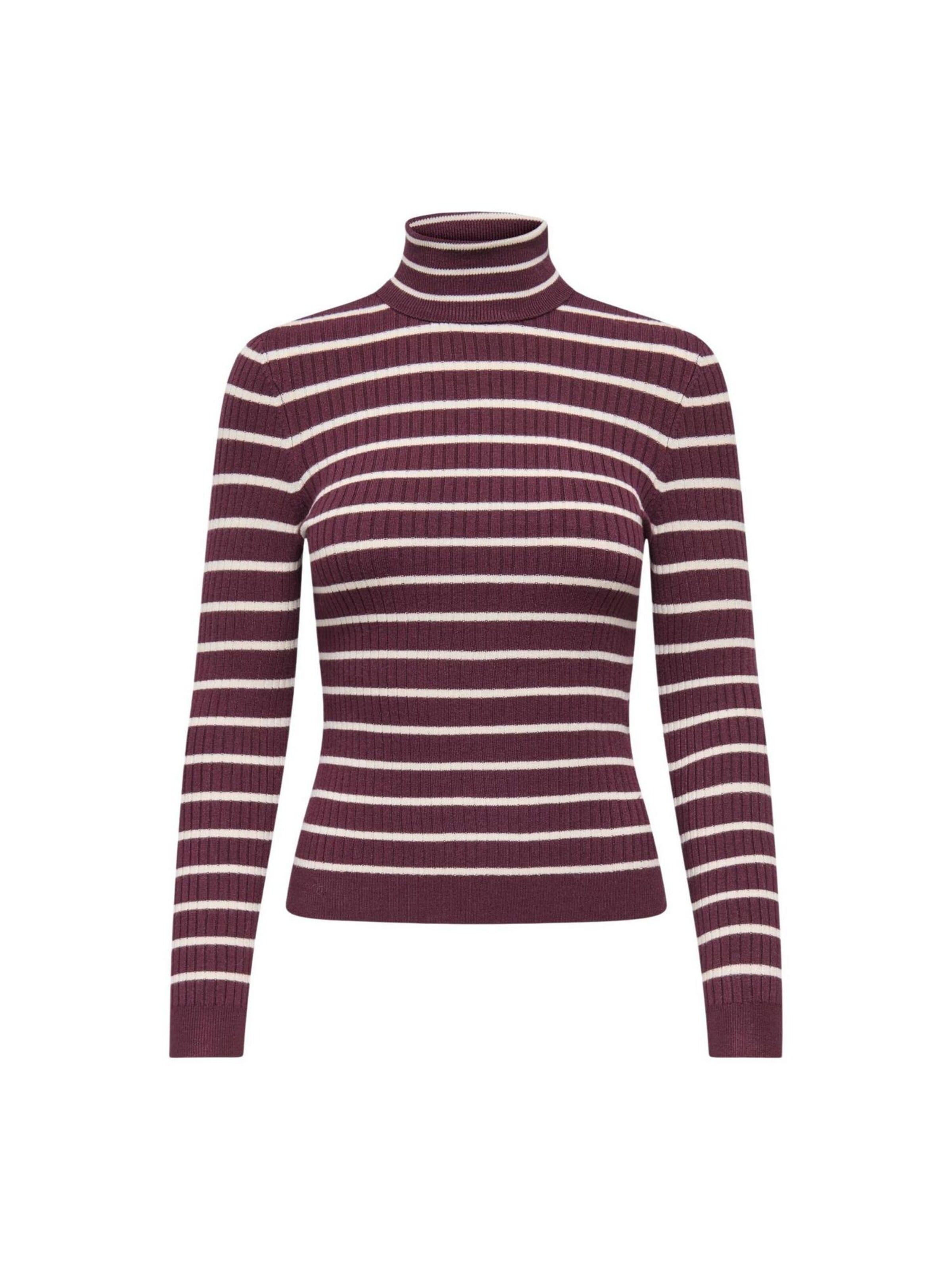 Pullover 'ONLKAROL L/S ROLLNECK PULLOVER KNT NOO 15165075' di ONLY in lilla: frontale