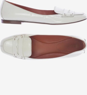 Santoni Flats & Loafers in 37 in White: front