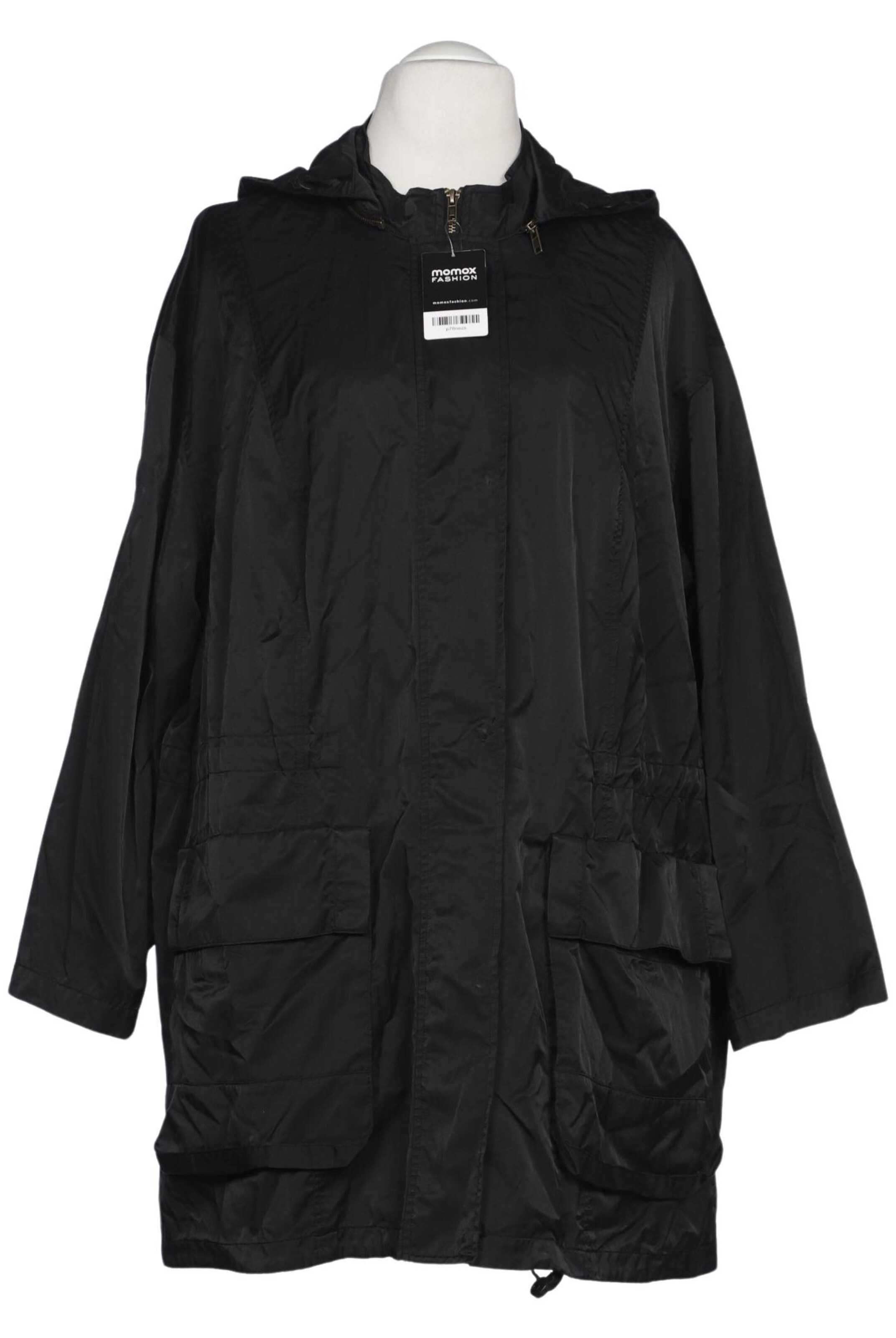 Sara Lindholm Jacket & Coat in 4XL in Black: front