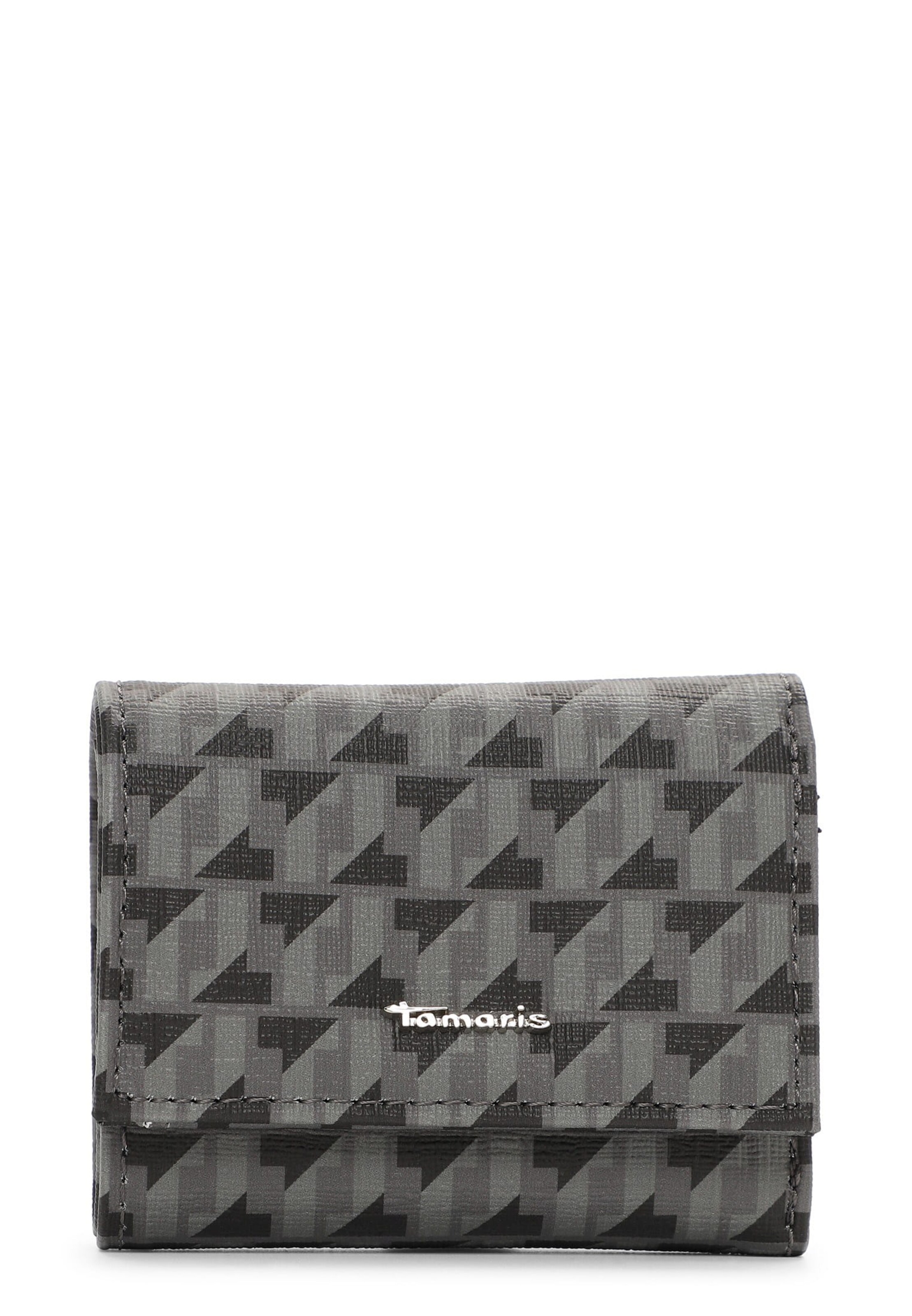 Tamaris Portemonnee 'Francesca' in Zwart: voorkant