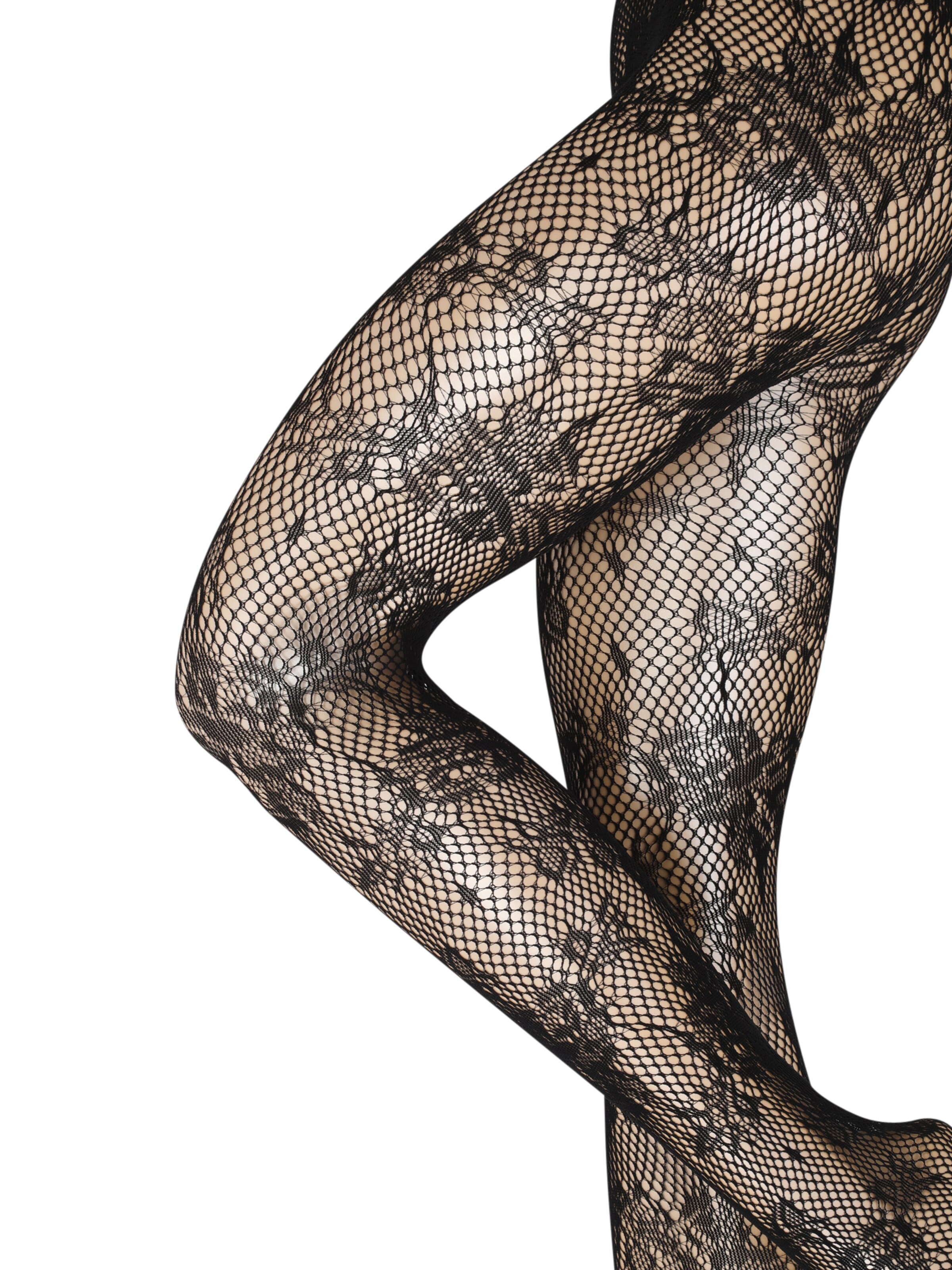 Collants 'JANE' PIECES en noir