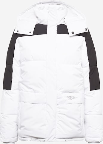 BURTON MENSWEAR LONDON Χειμερινό μπουφάν 'Giro Parker' σε λευκό: μπροστά