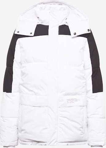 Veste d’hiver 'Giro Parker' BURTON MENSWEAR LONDON en blanc : devant