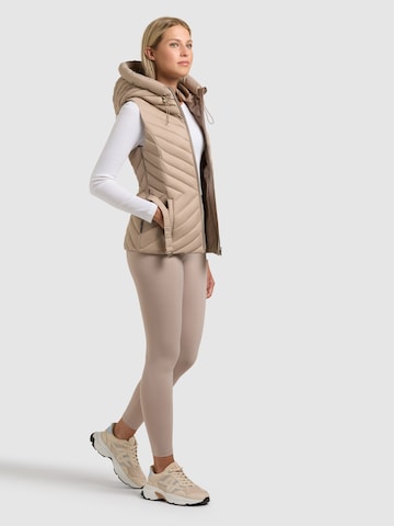 Gilet 'DEMIE' di khujo in beige