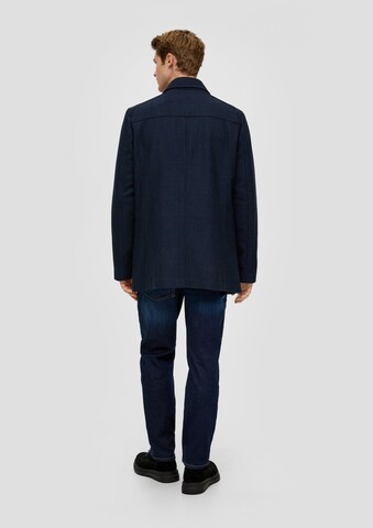 s.Oliver Between-Seasons Coat in Blue