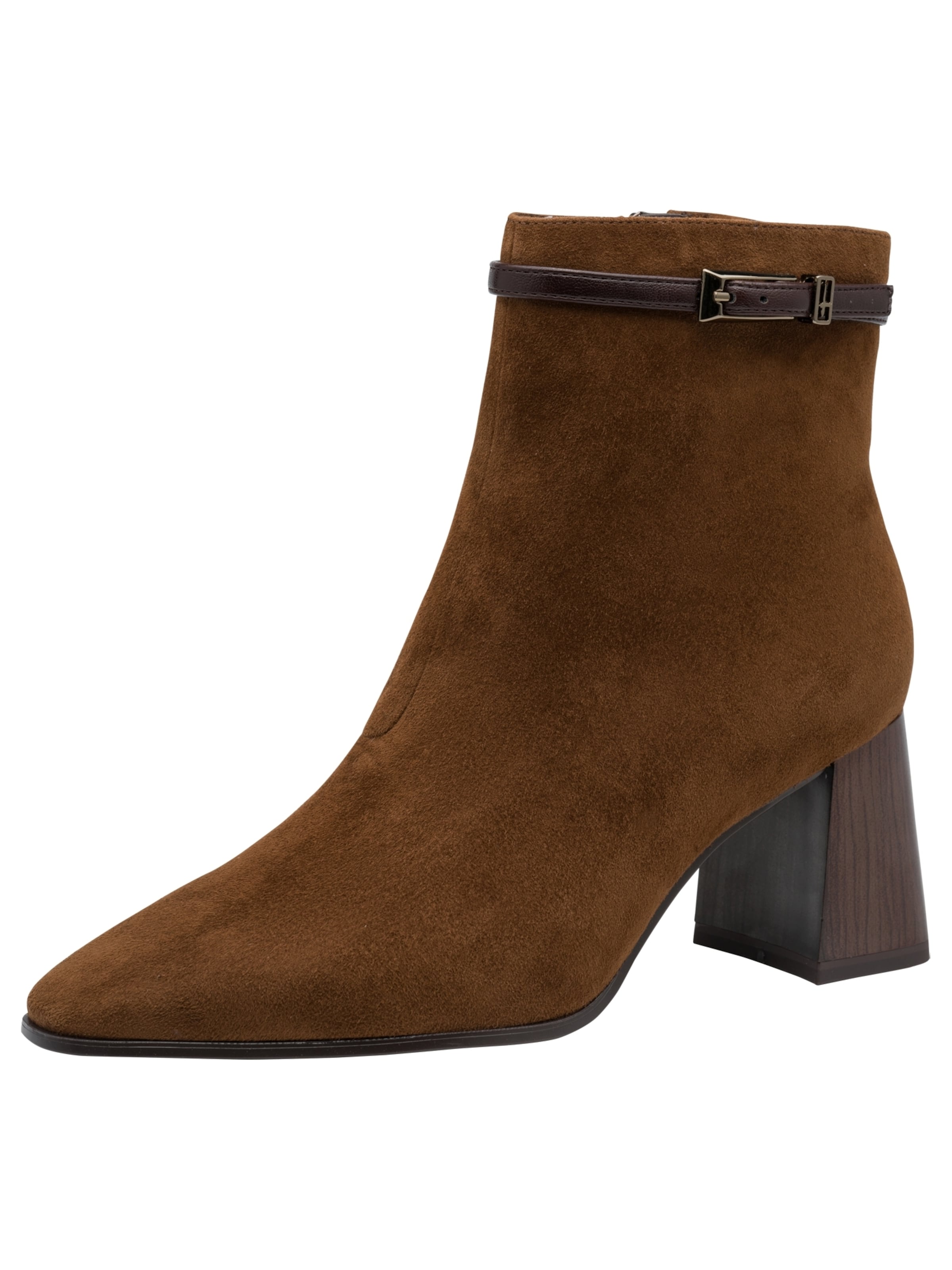 Bottines Tamaris en marron : devant