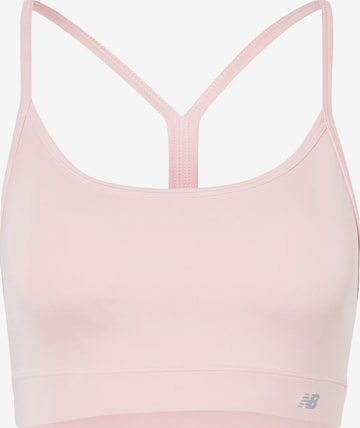 Soutien-gorge de sport 'Essential' new balance en rose : devant