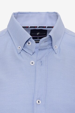 DENIM CULTURE Regular fit Business Shirt in Blue