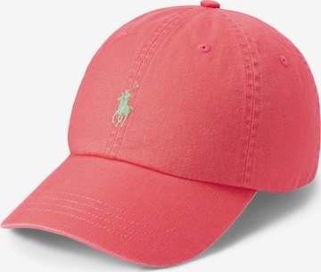 Casquette 'Classic' Polo Ralph Lauren en rouge : devant