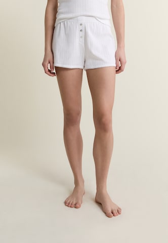 Shorty 'Katell' di ETAM in bianco: frontale