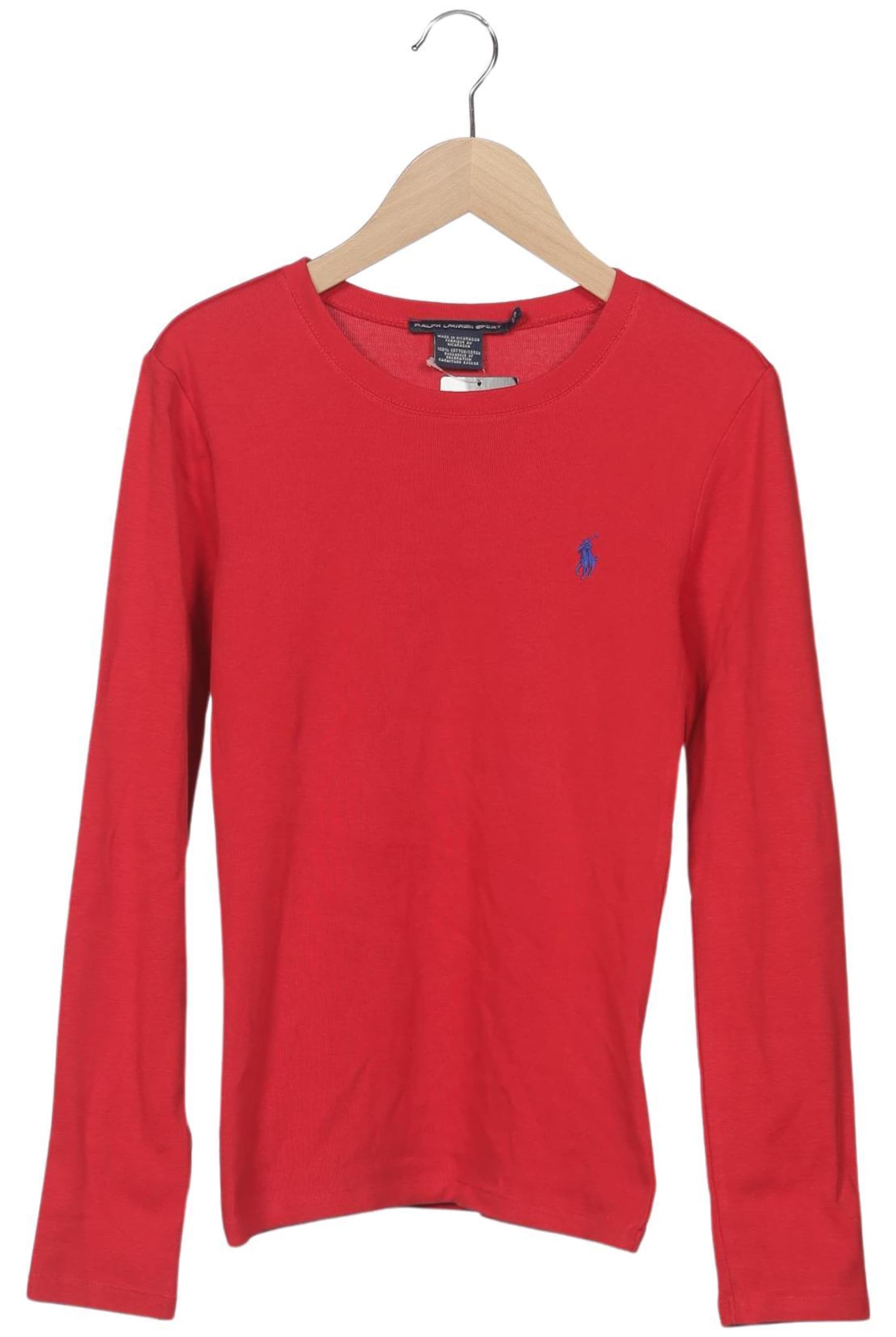 Polo Ralph Lauren Langarmshirt S in Rot: Vorderseite