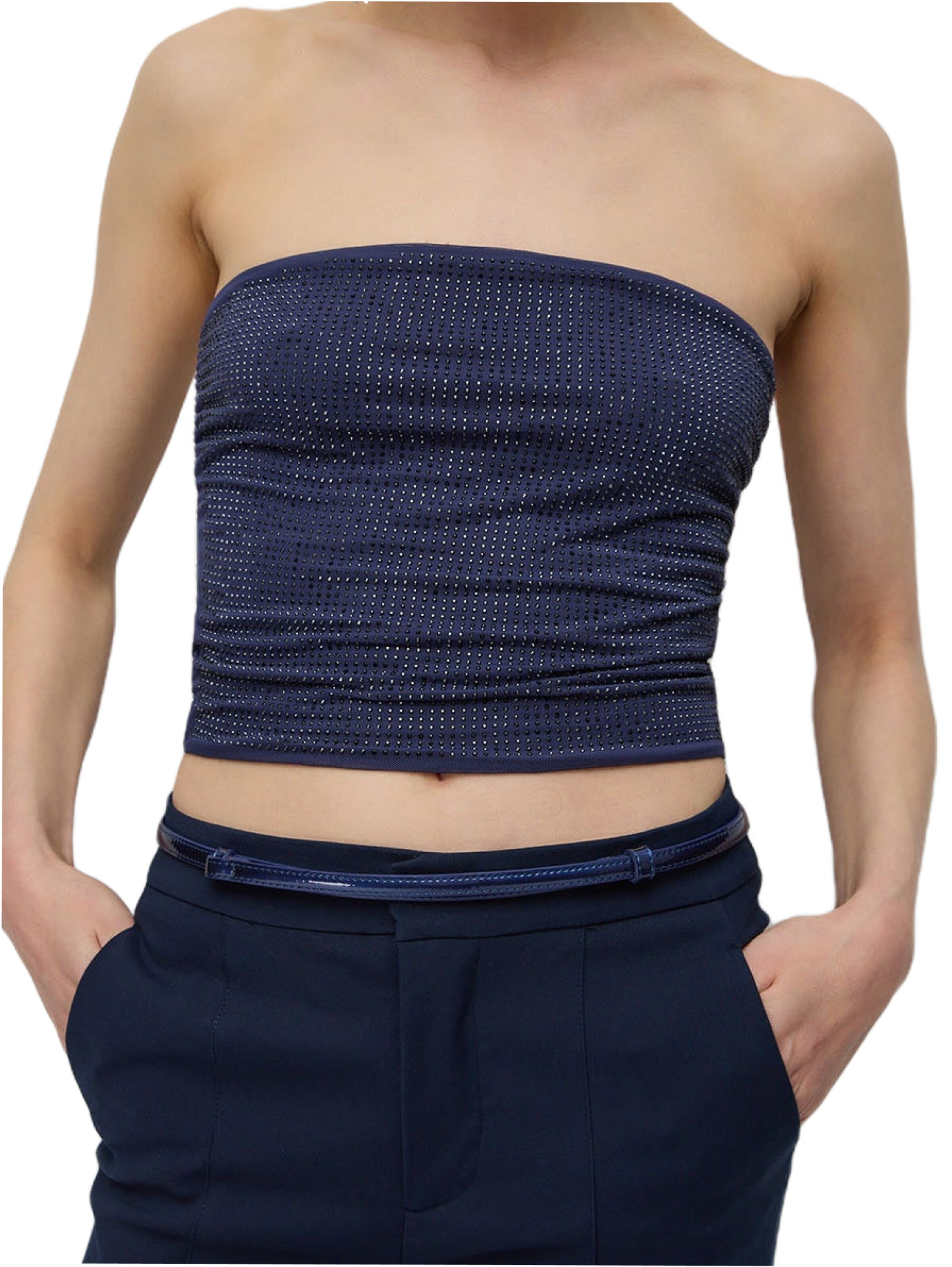 No Matter What Top in Blue