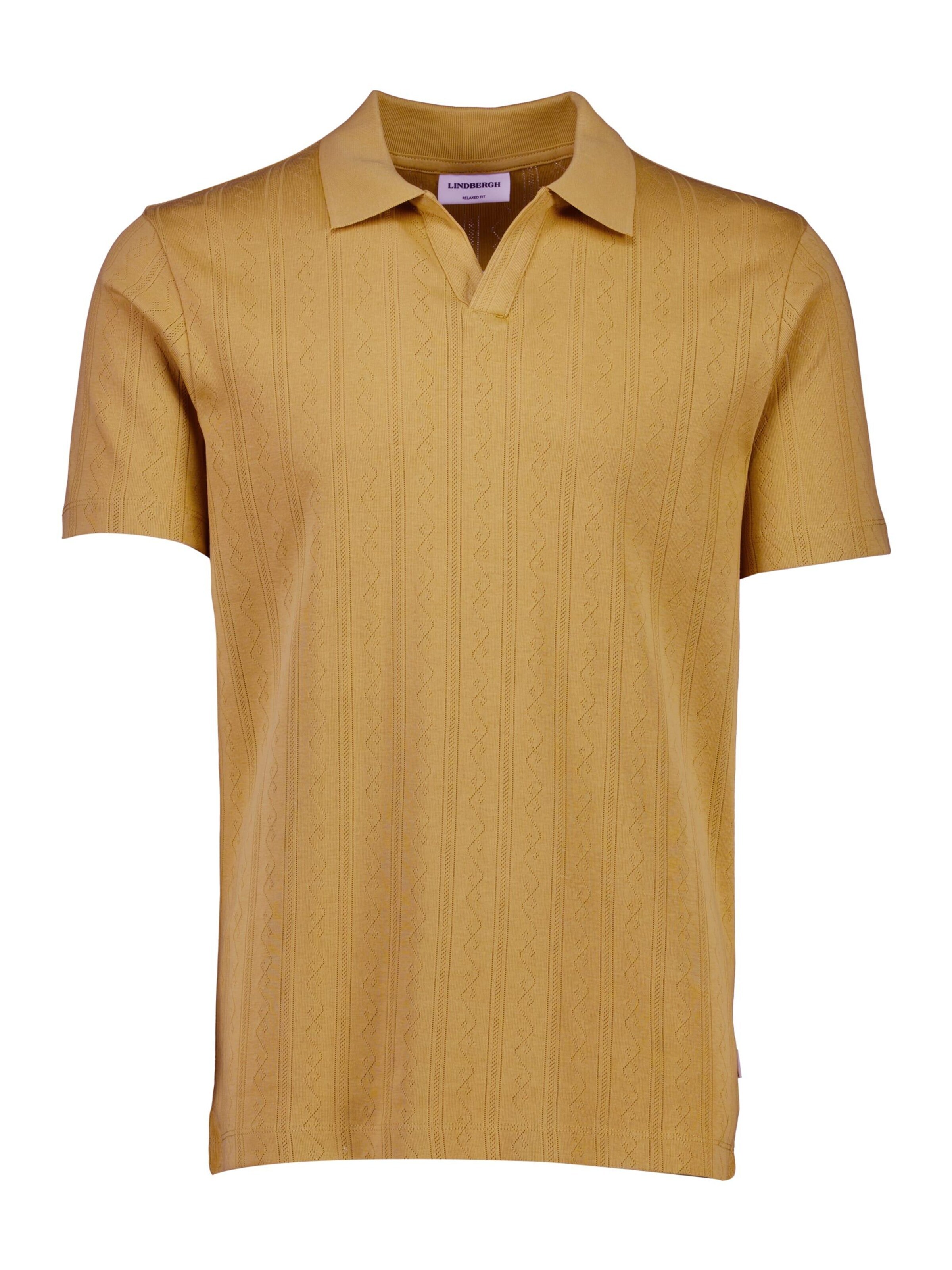 T-Shirt Lindbergh en beige : devant
