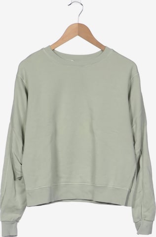 NA-KD Sweatshirt & Zip-Up Hoodie in M in Green: front