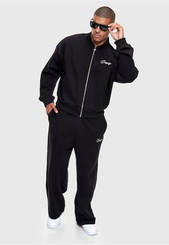 Giacca di felpa di Dropsize in nero