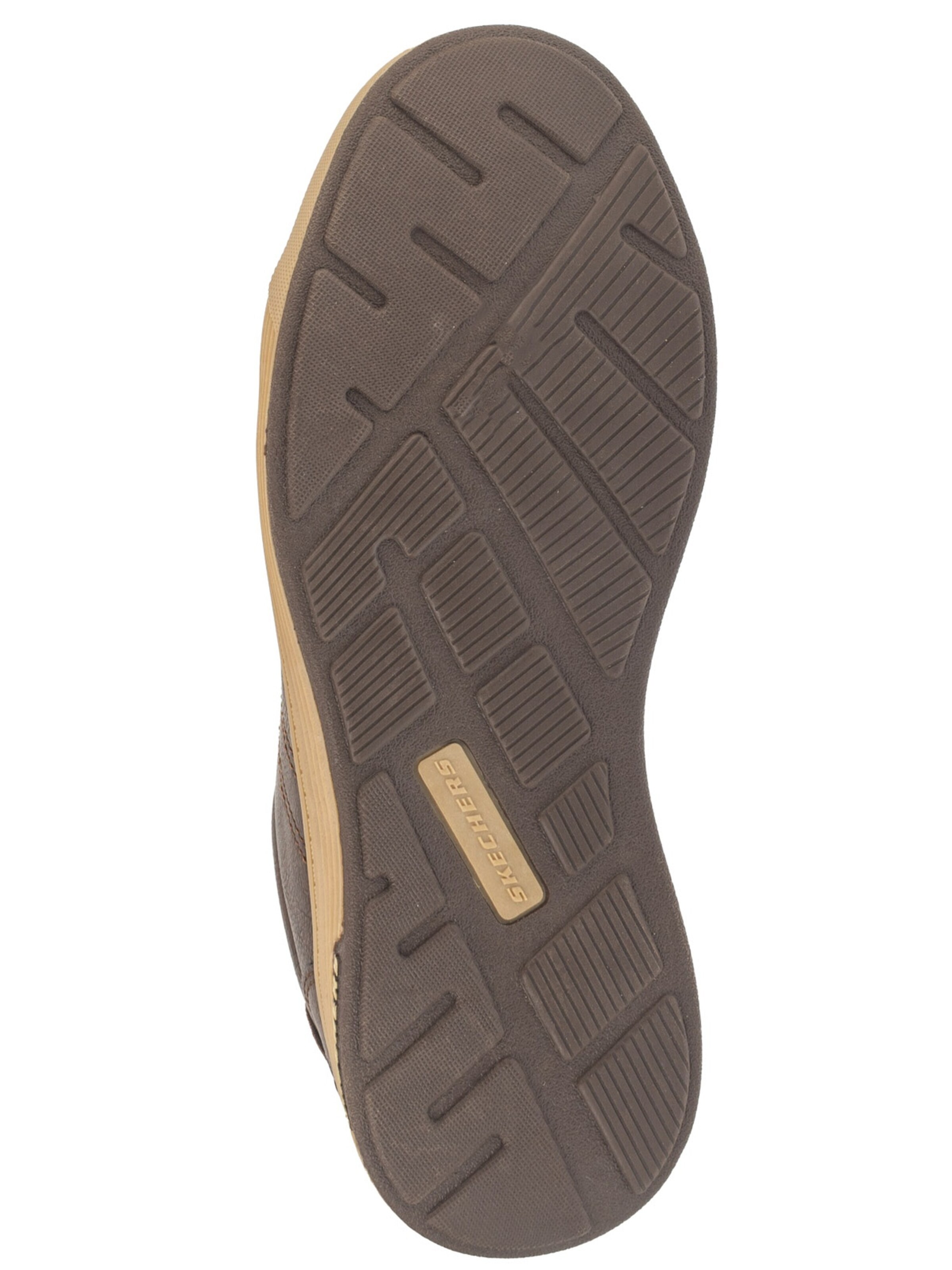 SKECHERS Sneakers laag 'Cavell - Hensley' in Bruin