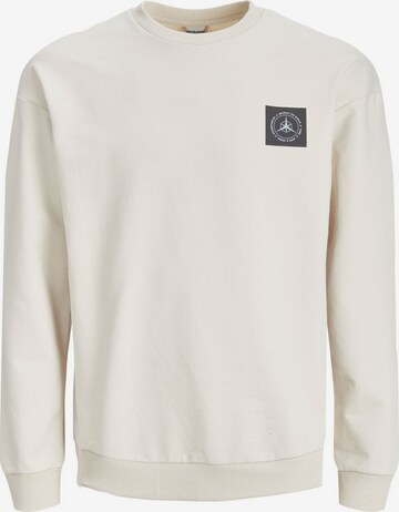 Sweat Jack & Jones Junior en beige : devant