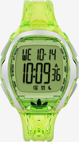 Montre digitale 'ATHLETICS ONE' ADIDAS ORIGINALS en vert : devant