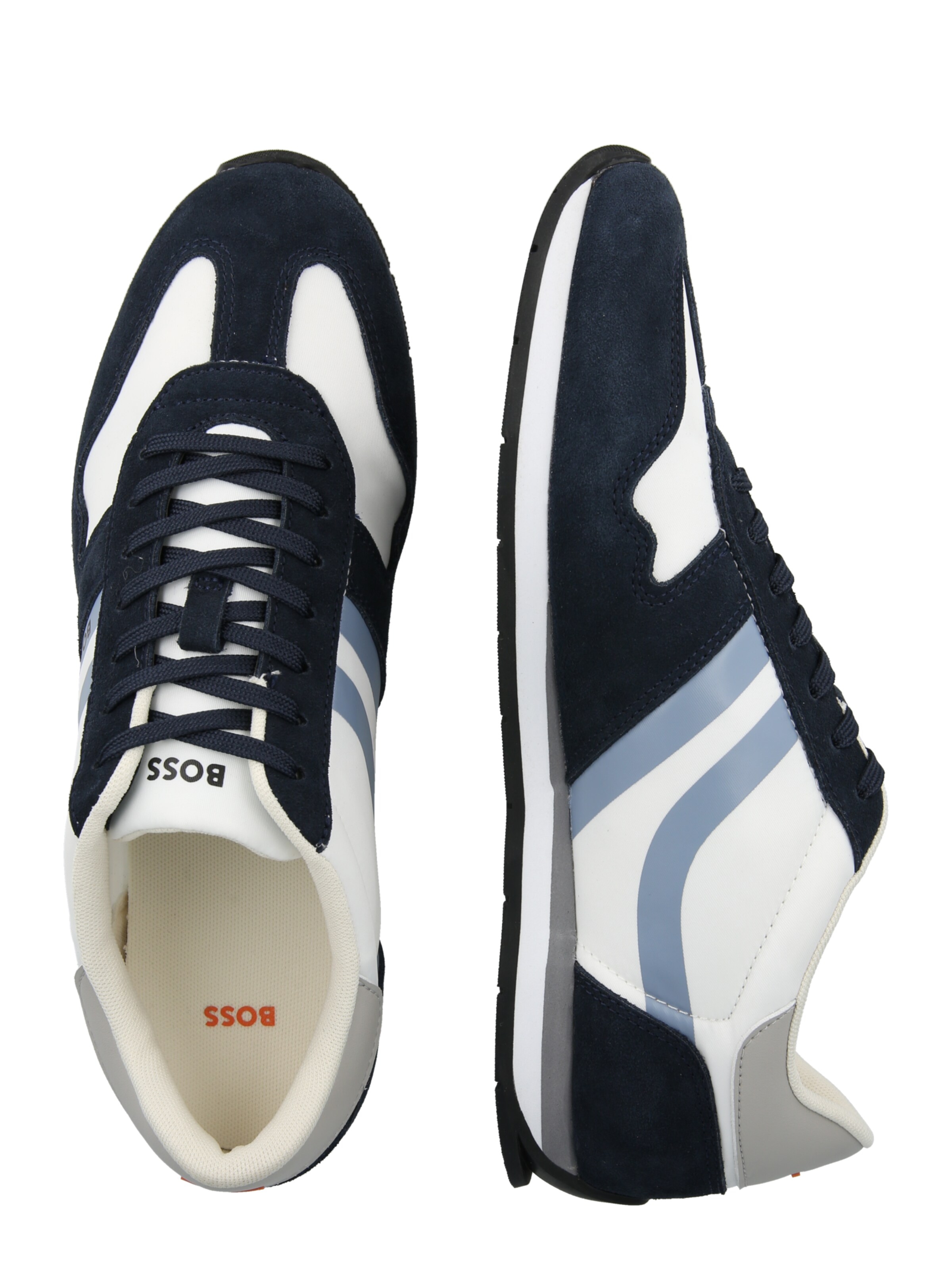 BOSS Sneakers laag 'Levon' in Blauw