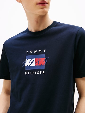 mėlyna TOMMY HILFIGER Marškinėliai