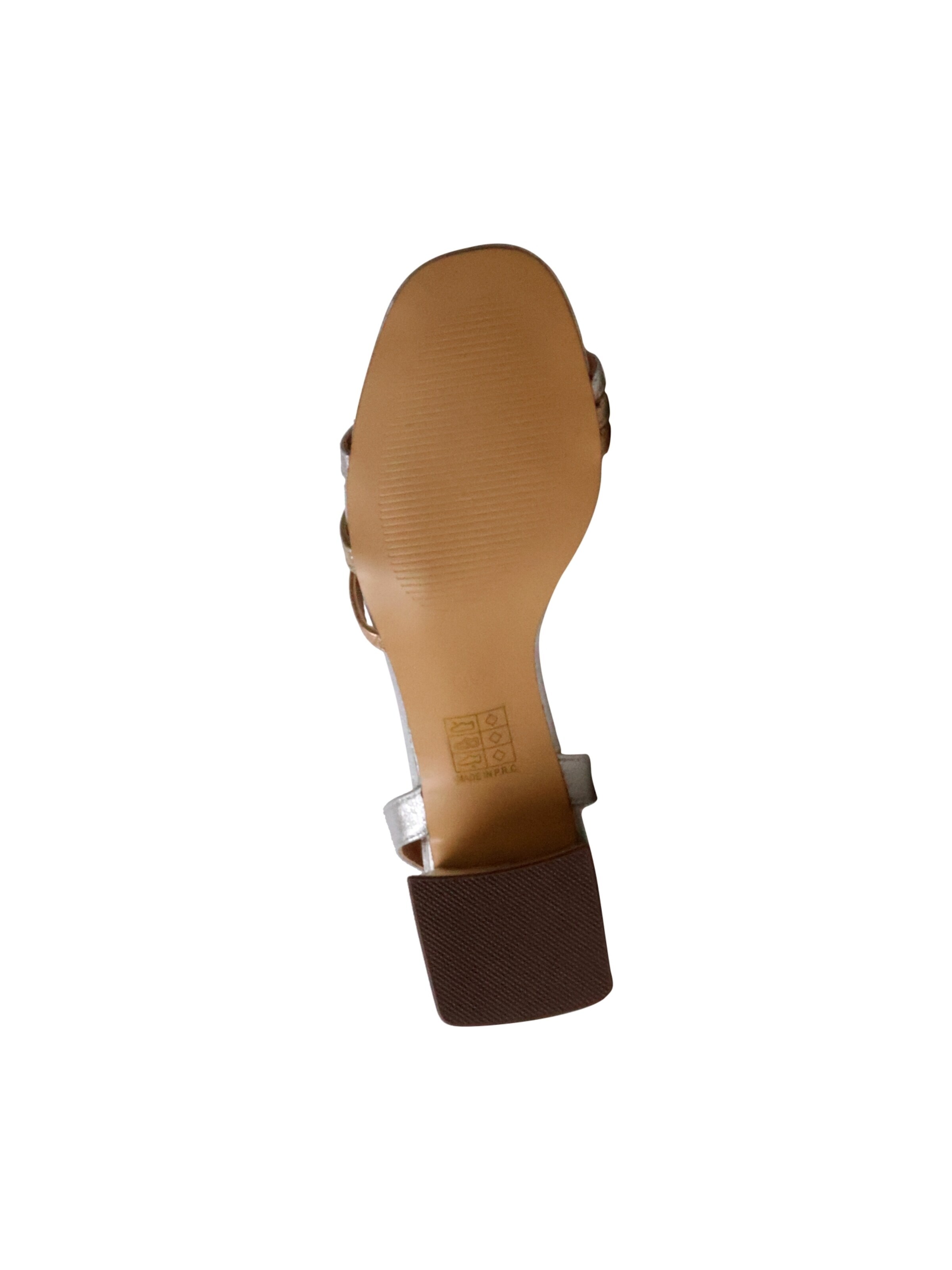 POTI PATI Sandal 'Sandalen mit Absatz' in Grey