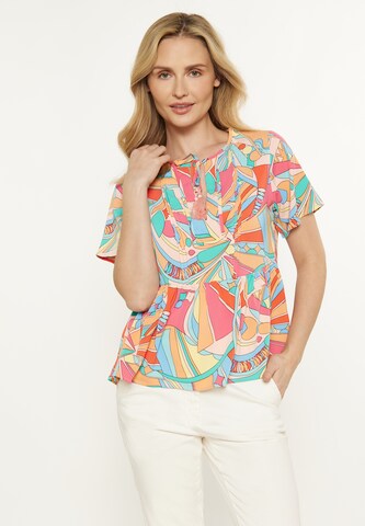 usha BLUE LABEL - Blusa em mistura de cores: frente
