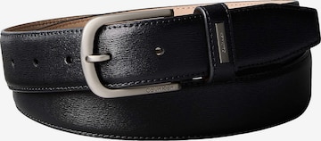 Ceinture Calvin Klein en noir : devant