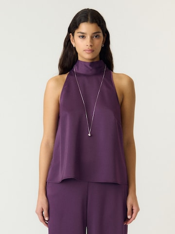 Haut 'YASPella' YAS en violet : devant