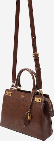GUESS Handbag 'KATEY' in Brown: front