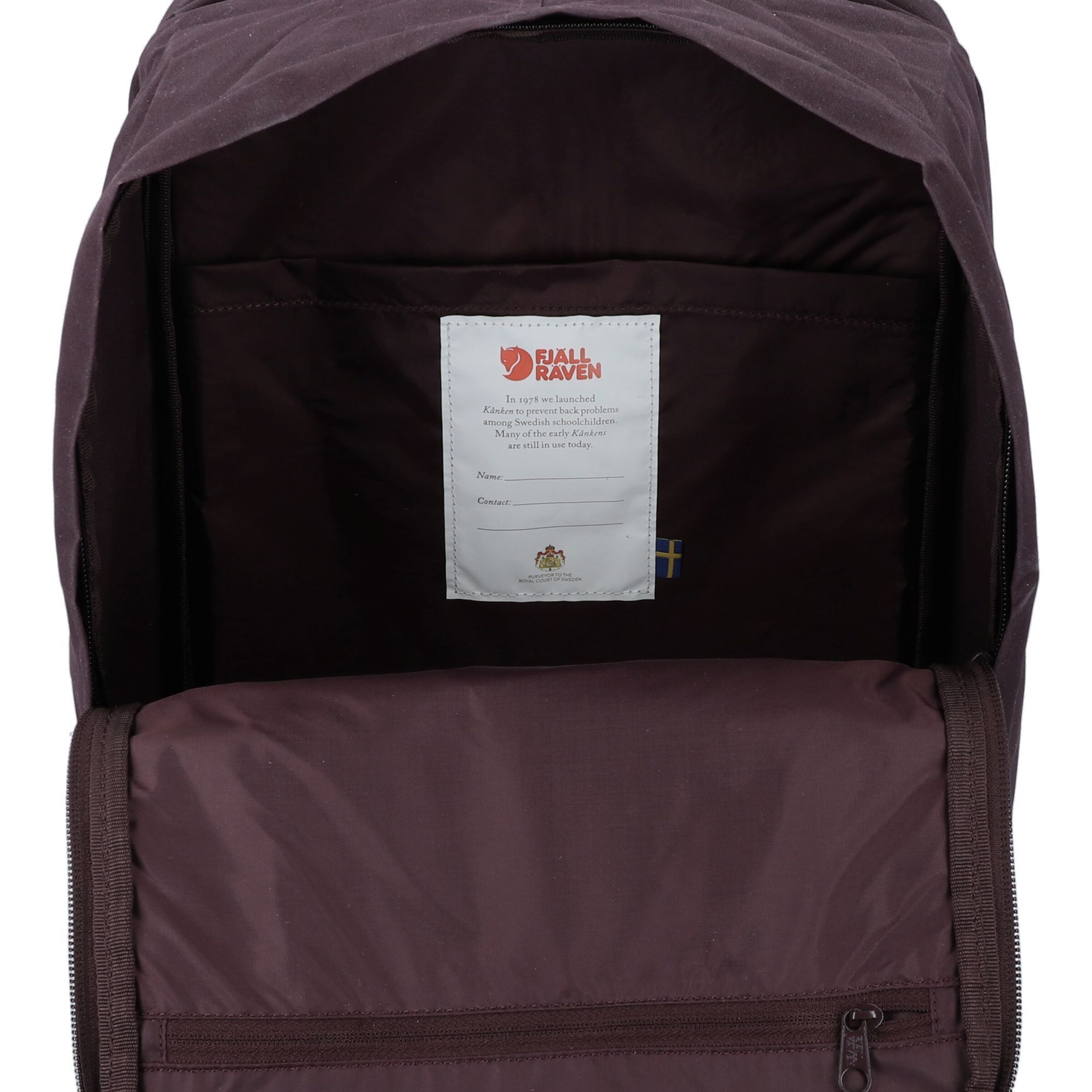 Fjällräven Backpack 'Kanken 15' in Purple