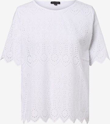 T-shirt Franco Callegari en blanc : devant