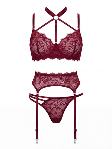 SpaLeXLine Balconette Wäsche-Sets 'SX1011' in Rot