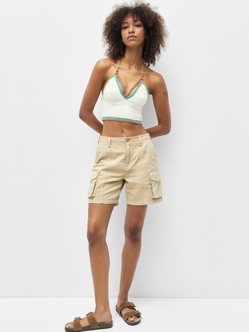 Pull&Bear Top in Weiß