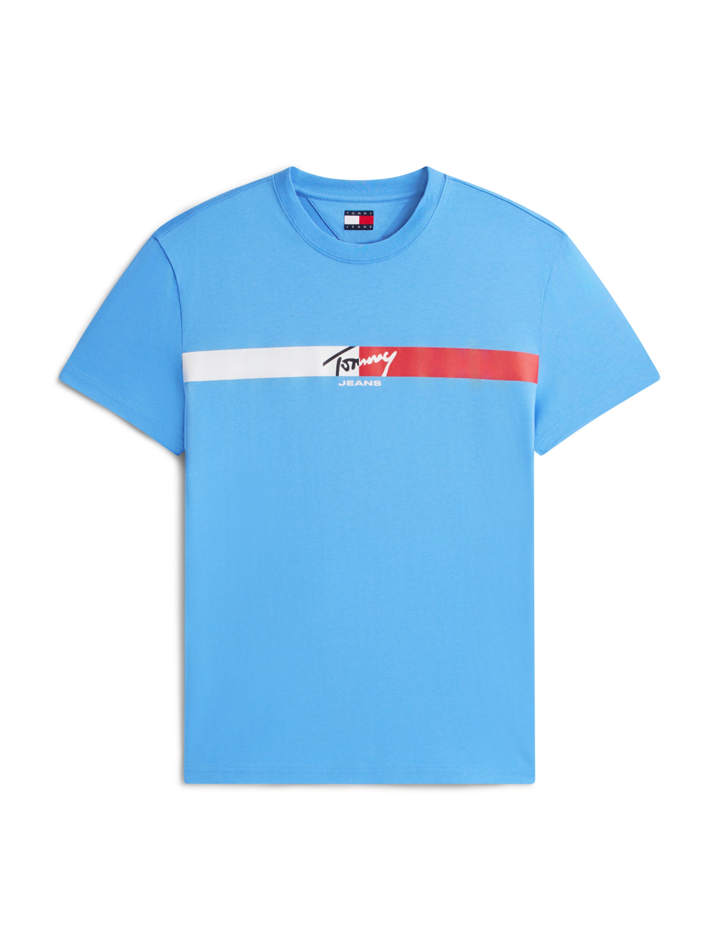 Tommy Jeans Särk, värv sinine: eest vaates