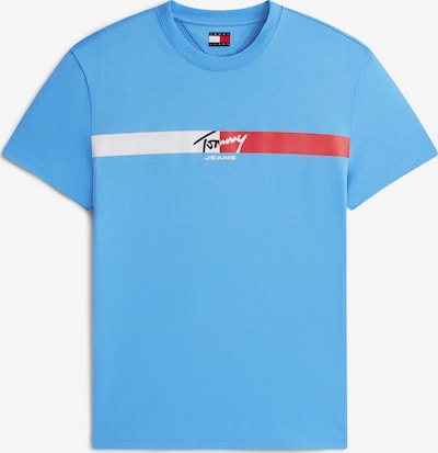 Tommy Jeans Paita värissä taivaansininen / punainen / musta / valkoinen, Tuotenäkymä