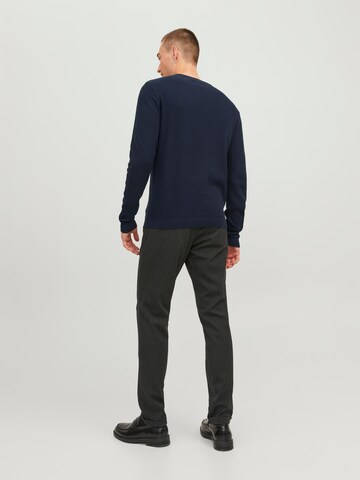 JACK & JONES Pullover 'ROB' in Blau