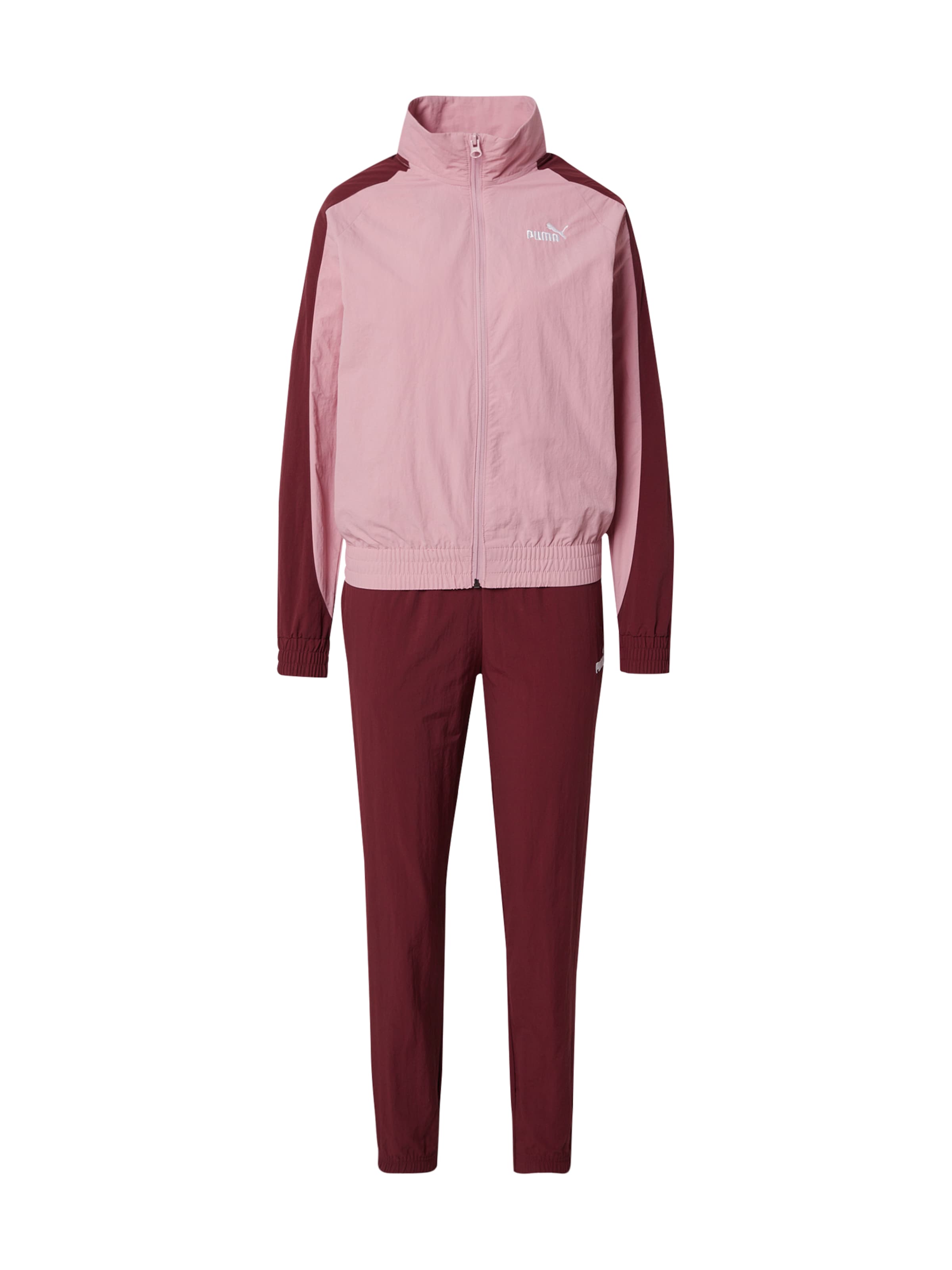 PUMA Strój treningowy w kolorze czerwony: przód