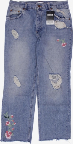 Anine Bing Jeans in 30 in Blue: front