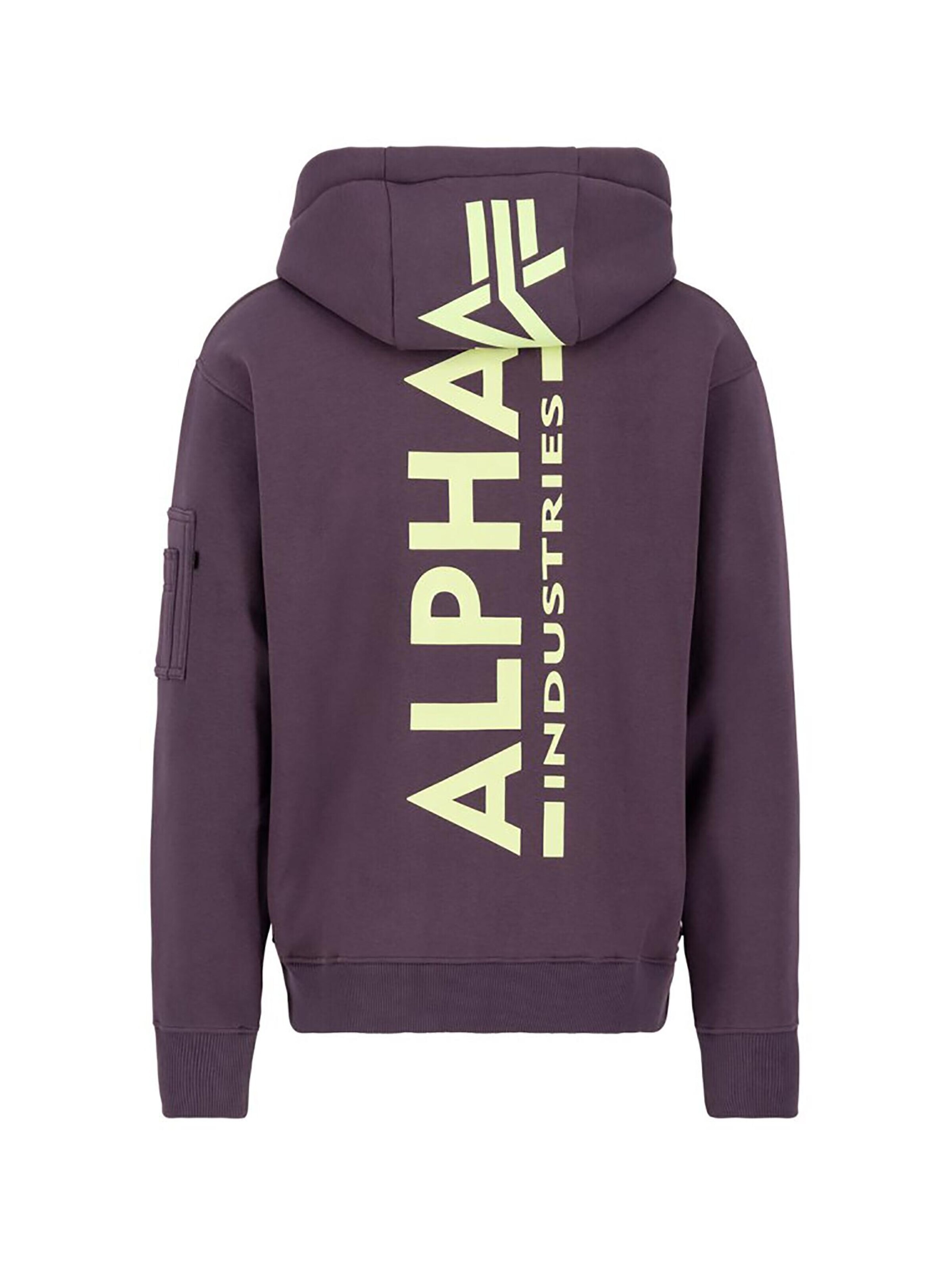ALPHA INDUSTRIES Sweatshirt‌‌‌‌ in Lila