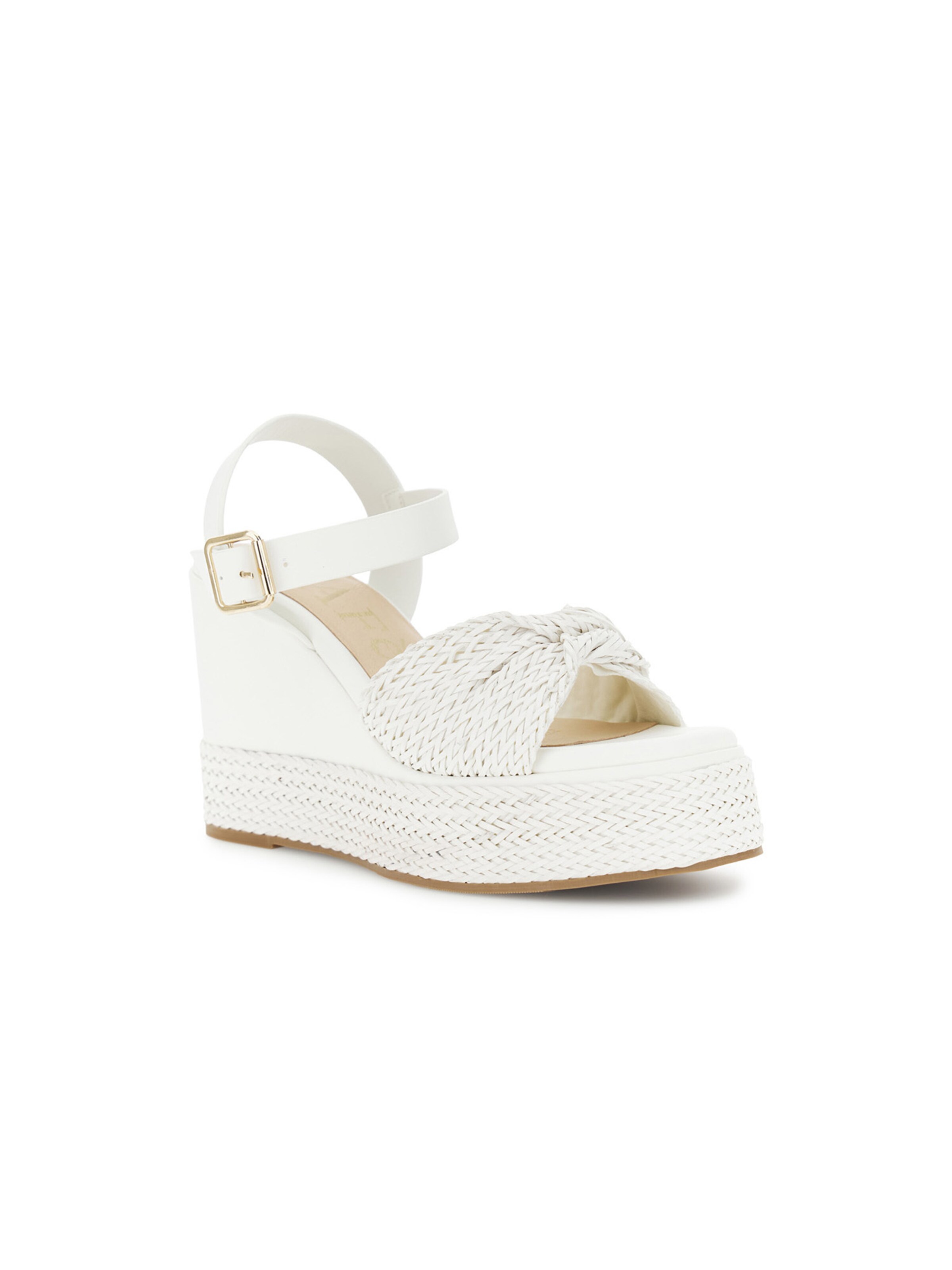 Sandalo di CAFè NOIR in bianco